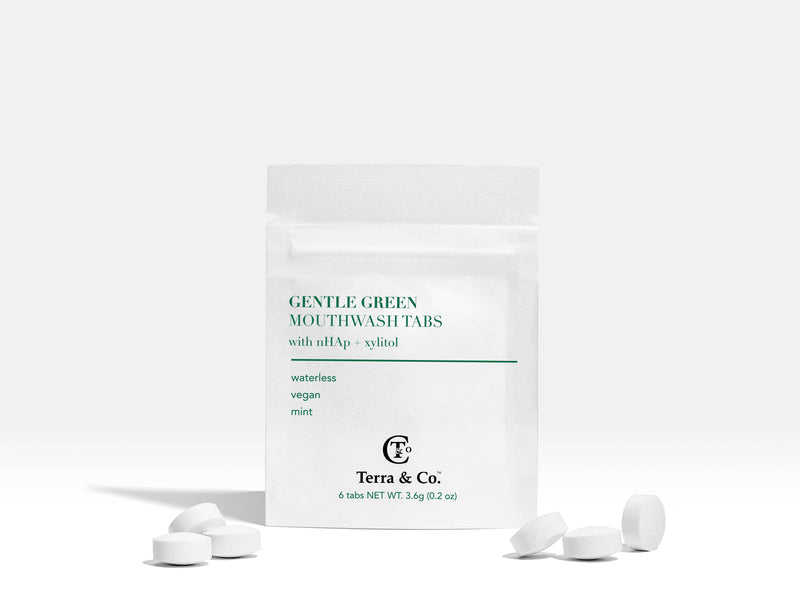 Gentle Green Mouthwash Tablets
