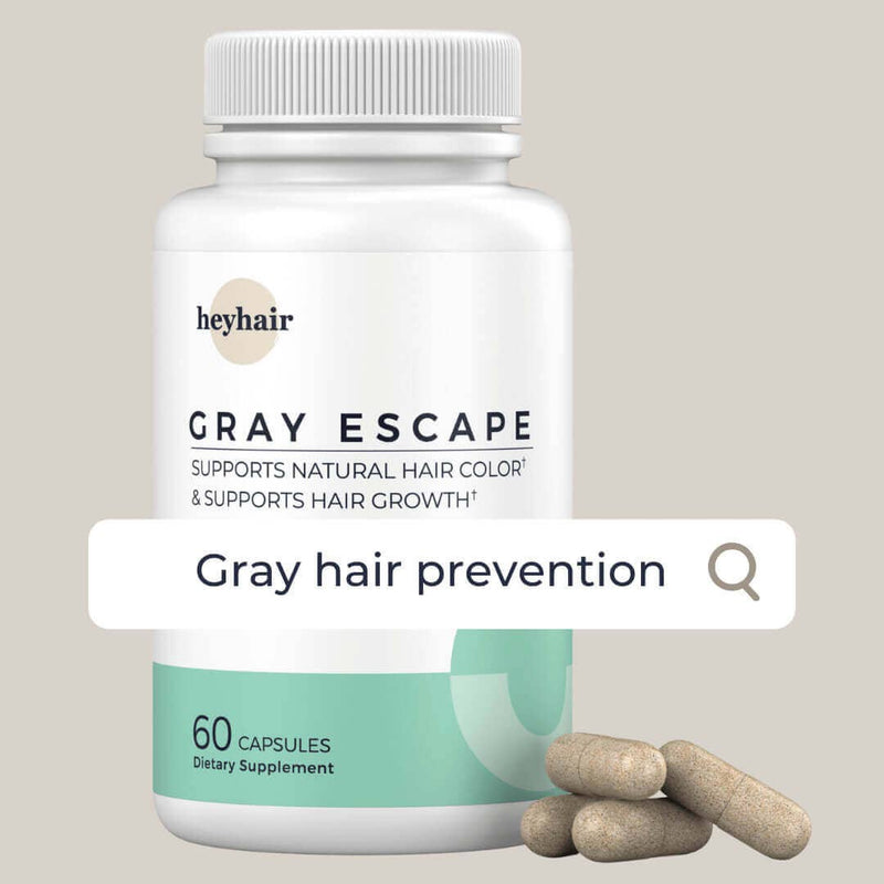 Advanced Anti-Gray Hair Growth Supplement