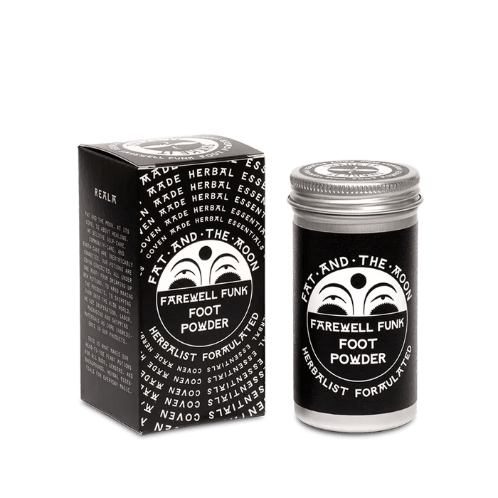 Farewell Funk Foot Powder - Zoja Beauty - Fat and the Moon
