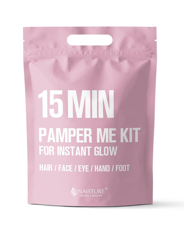 Naisture 15 min pamper me kit for skincare & beauty (7 pack)