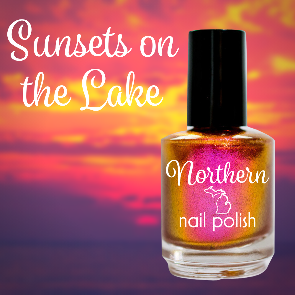 Sunsets on the Lake Nail Polish Multi Pink-Bronze Eco Beauty